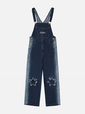 Violette  Pantalon Aelfric Eden Star Fringed Overalls - NWY-1173598